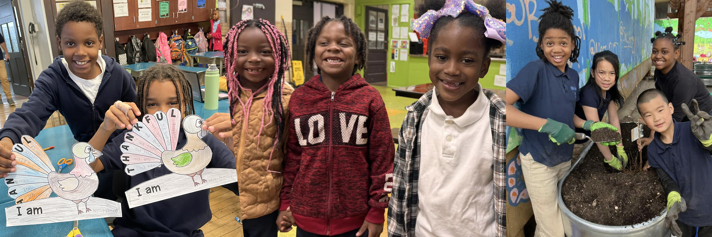Students at S. Weir Mitchell School.